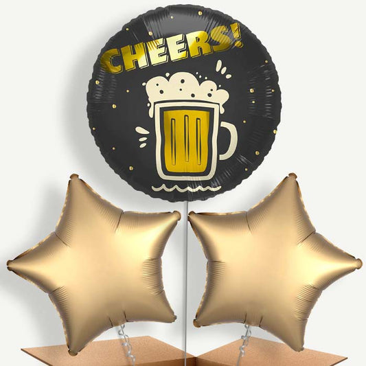 Cheers Beer Mug Bunch of Balloons (Trio) | Party Save Smile