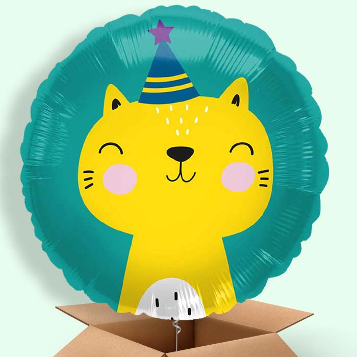Party Cheetah Safari Helium Balloons Delivered - 1 Balloon | Party Save Smile