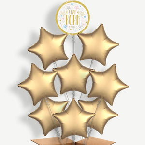 A Star is Born New Baby 9 Helium Balloon Bundle