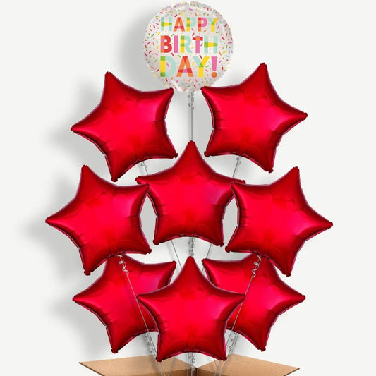 Sprinkles Donut Helium Balloon Bundle | Party Save Smile