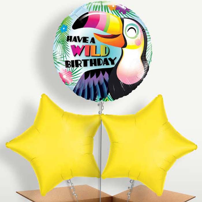 Have a Wild Birthday Toucan Balloons in a Bunch | Party Save Smile
