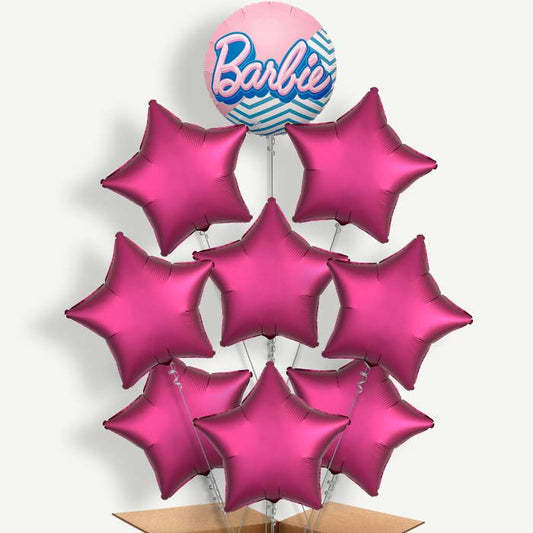 Barbie 9 Helium Balloon Bundle | Party Save Smile
