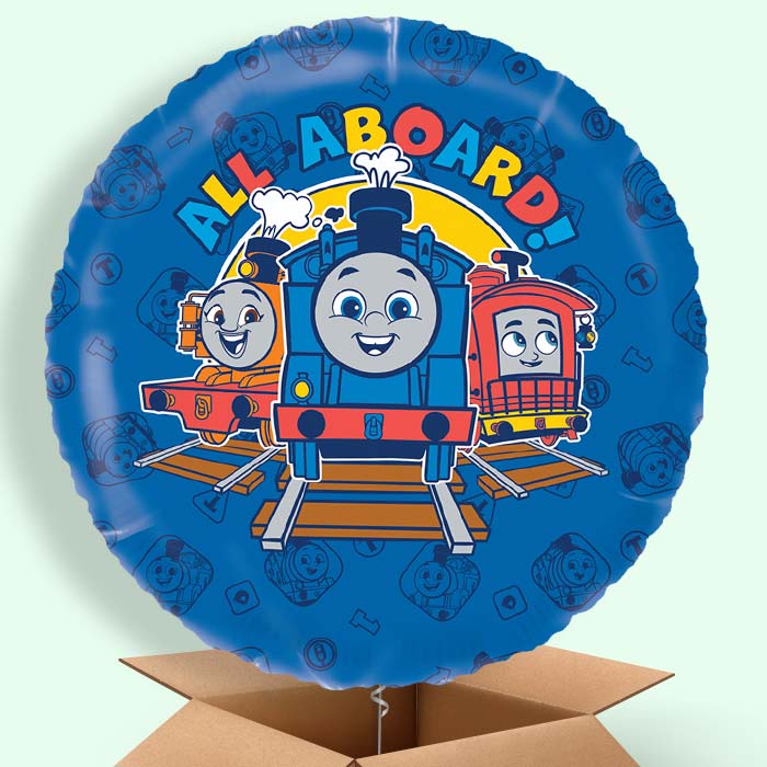 Thomas and Friends All Aboard Helium Balloons Delivered - 1 Balloon | Party Save Smile