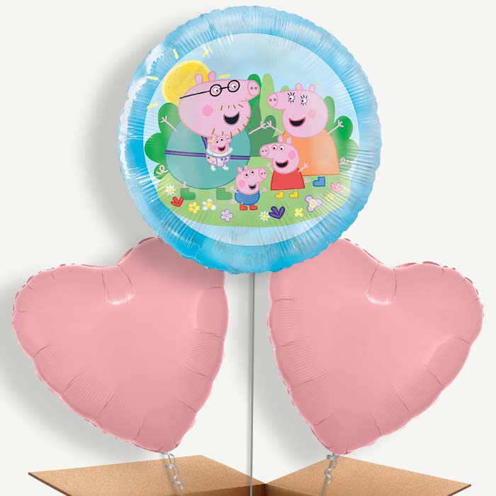 Peppa Pig Family Bunch of Balloons (Trio) | Party Save Smile