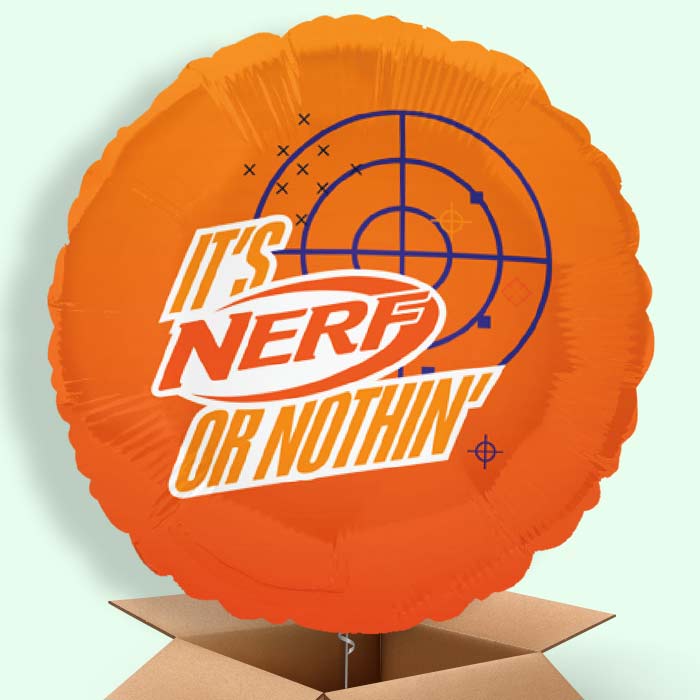 Nerf Helium Balloons Delivered - 1 Balloon | Party Save Smile