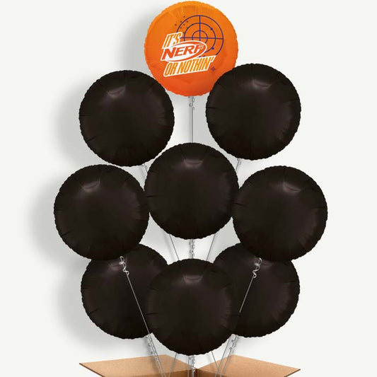Nerf 9 Helium Balloon Bundle | Party Save Smile
