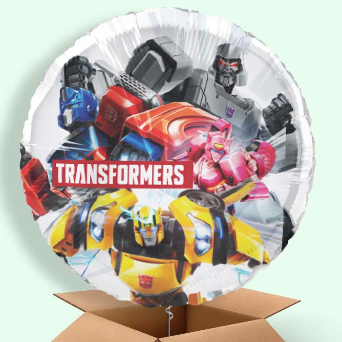 Transformers Helium Balloons Delivered - 1 Balloon | Party Save Smile