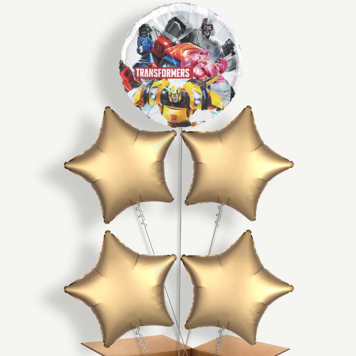 Transformers 5 Helium Cluster Balloons | Party Save Smile