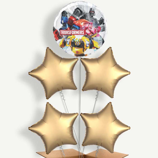 Transformers 5 Helium Cluster Balloons | Party Save Smile