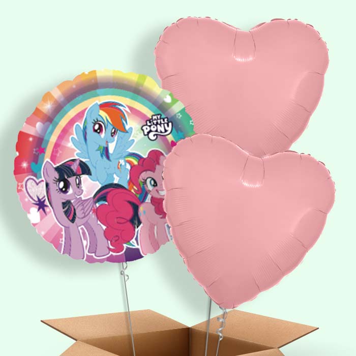 My Little Pony and Friends Helium Balloons Delivered - 3 Balloons | Party Save Smile