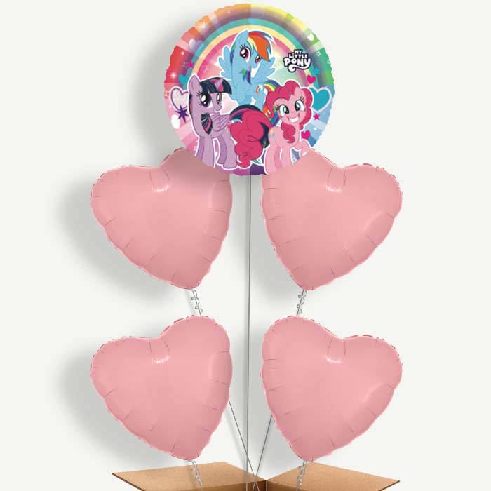 My Little Pony and Friends 5 Helium Cluster Balloons | Party Save Smile
