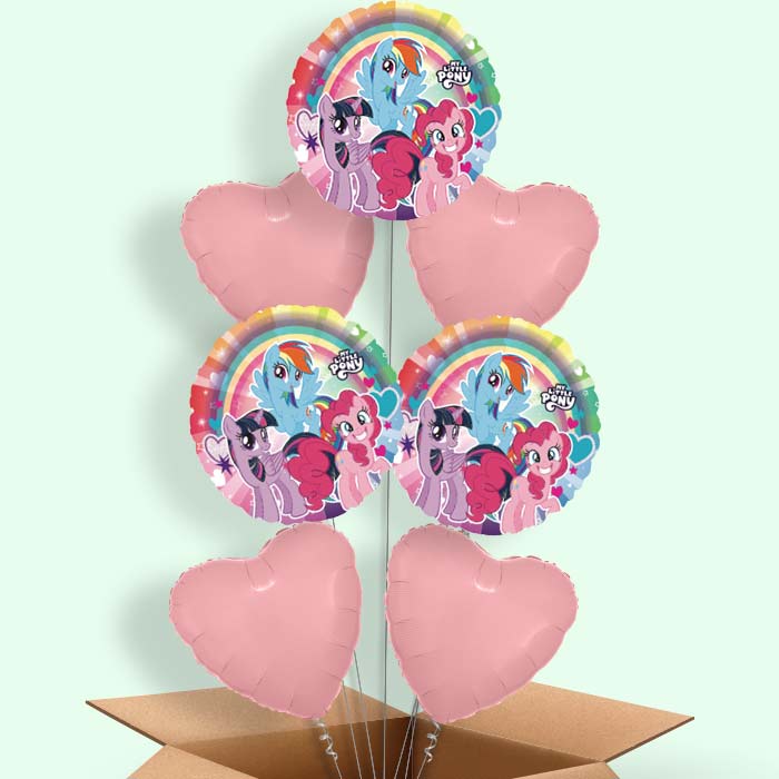 My Little Pony and Friends Helium Balloons Delivered - 7 Balloons | Party Save Smile