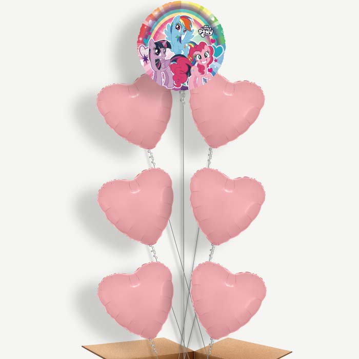 My Little Pony and Friends 7 Helium Balloon Arrangement | Party Save Smile