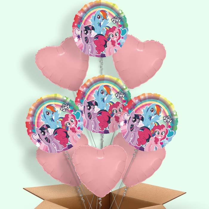 My Little Pony and Friends Helium Balloons Delivered - 9 Balloons | Party Save Smile