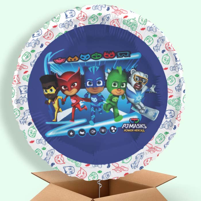 PJ Masks Helium Balloons Delivered - 1 Balloon | Party Save Smile