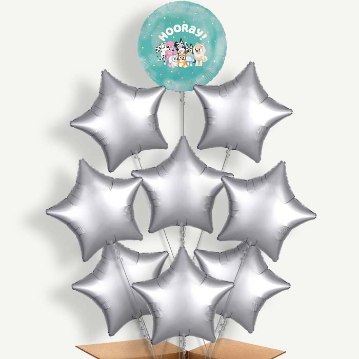 Bluey 9 Helium Balloon Bundle | Party Save Smile