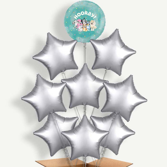 Bluey 9 Helium Balloon Bundle | Party Save Smile