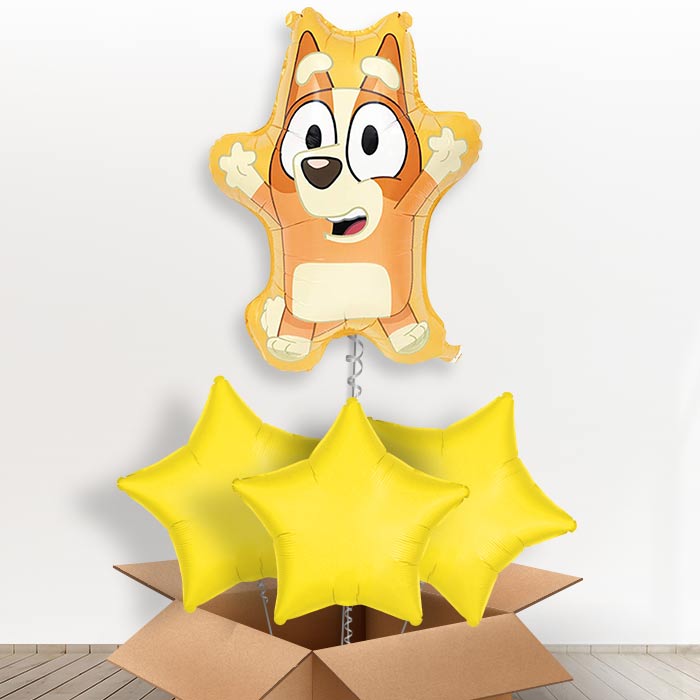 Bingo Giant Helium Balloon in a Box | Giant Balloon + 3 Plain Balloons | Party Save Smile