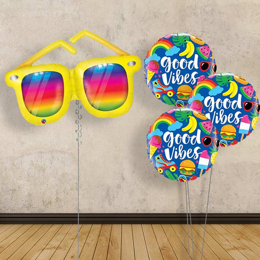 Holiday Reveal Balloon Package in a Box - Themed Bouquet | Party Save Smile