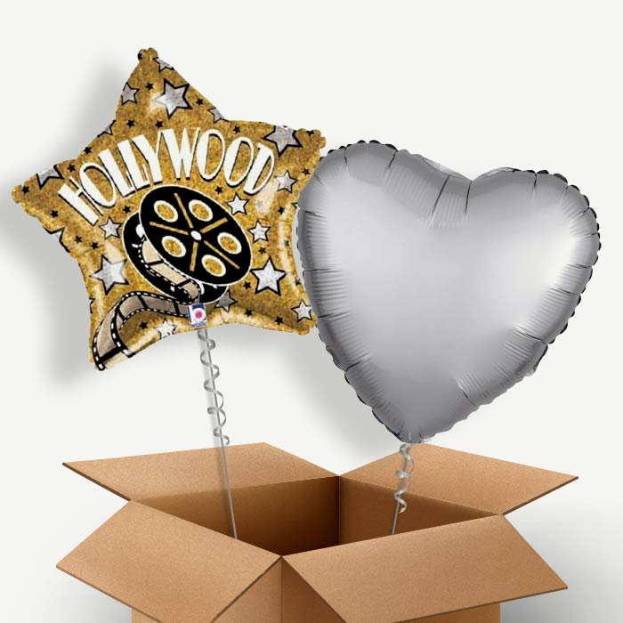 Hollywood Helium Balloon Pair | Party Save Smile