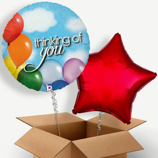 Thinking of You Helium Balloon Two | Party Save Smile