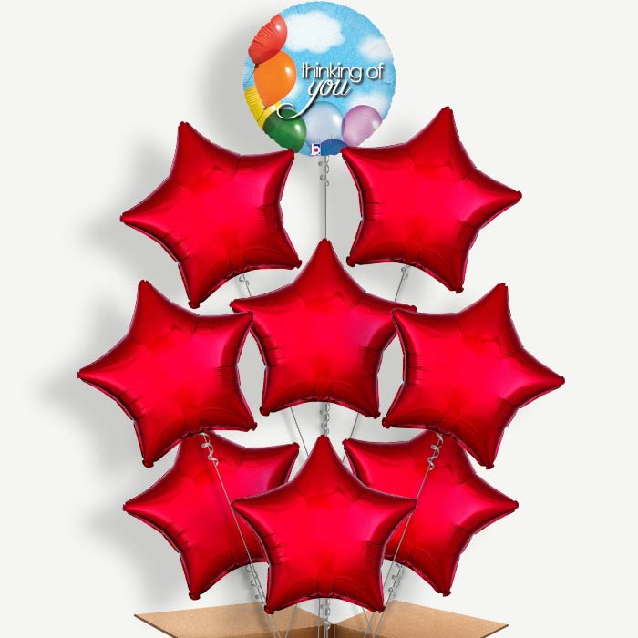 Thinking of You Helium Balloon Bundle | Party Save Smile