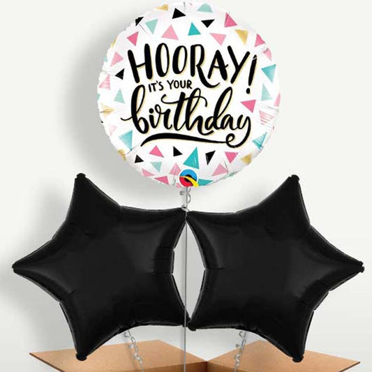 Hooray It's Your Birthday Balloons in a Bunch | Party Save Smile