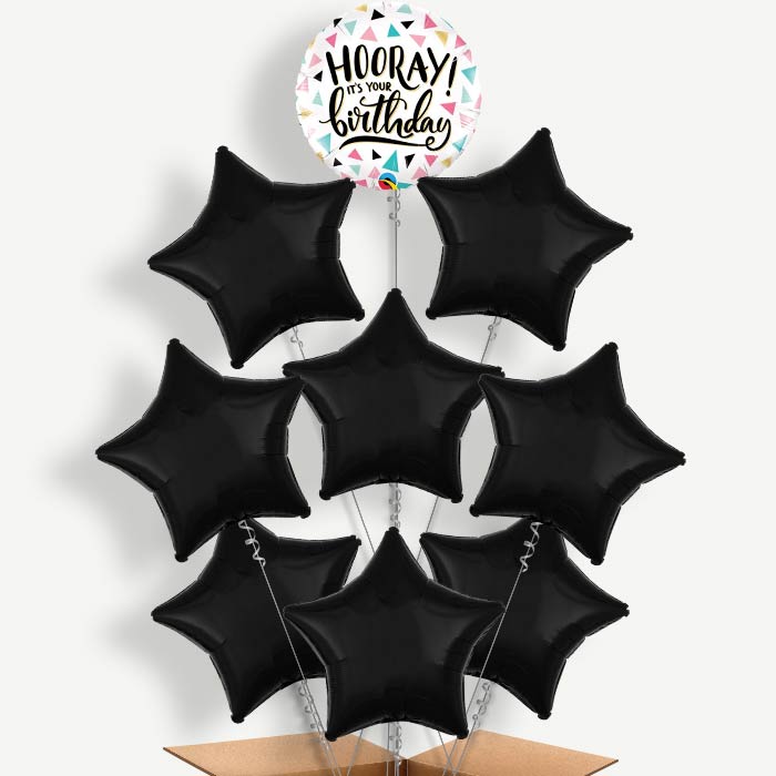 Hooray It's Your Birthday Helium Balloon Bundle | Party Save Smile