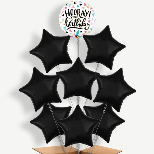 Hooray It's Your Birthday Helium Balloon Bundle | Party Save Smile