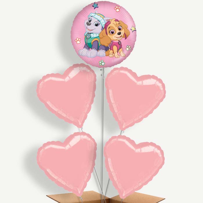 Paw Patrol Everest & Skye Helium Cluster Balloons | Party Save Smile