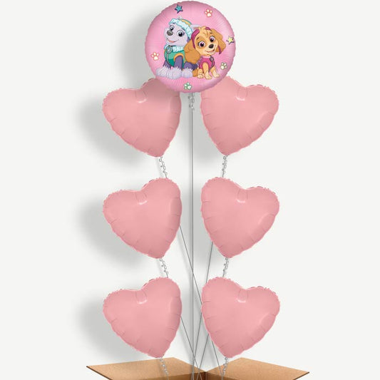Paw Patrol Everest & Skye Helium Balloon Arrangement | Party Save Smile