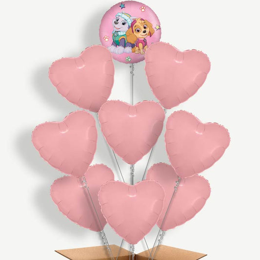 Paw Patrol Everest & Skye Helium Balloon Bundle | Party Save Smile