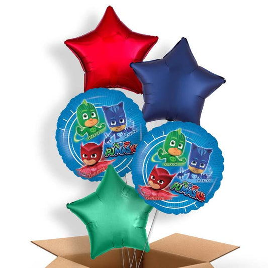 PJ Masks Helium Balloon in a Box - 5 Balloon | Party Save Smile
