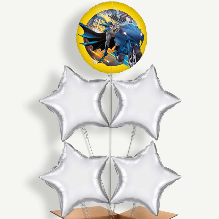 Batman Rogue Rage Helium Cluster Balloons | Party Save Smile