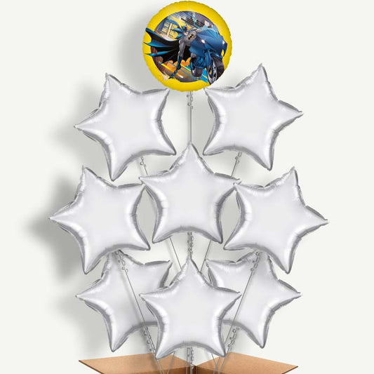 Batman Rogue Rage Balloon Bundle Inflated with Helium | Party Save Smile