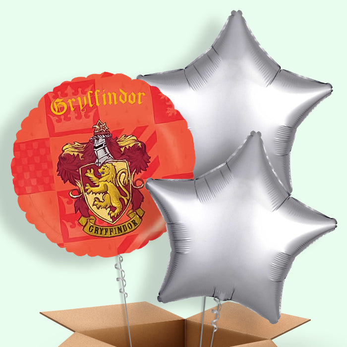 Harry Potter Hogwarts Helium Balloon in a Box - 3 Balloons | Party Save Smile