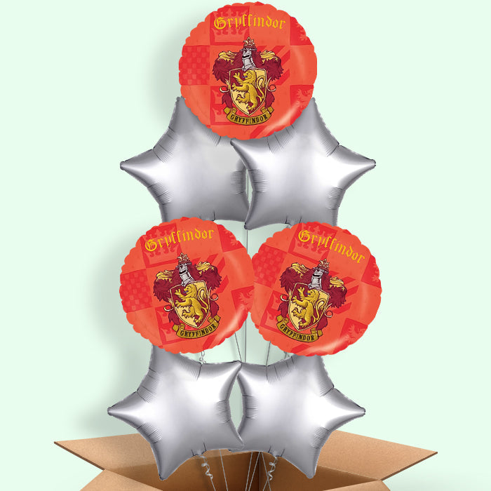 Harry Potter Hogwarts Helium Balloon in a Box - 7 Balloons | Party Save Smile