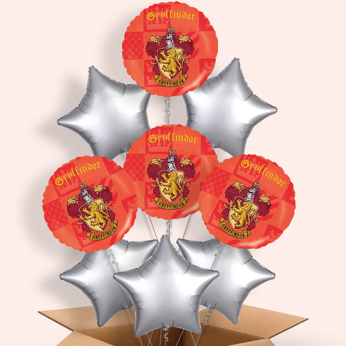 Harry Potter Hogwarts Helium Balloon in a Box - 9 Balloons | Party Save Smile