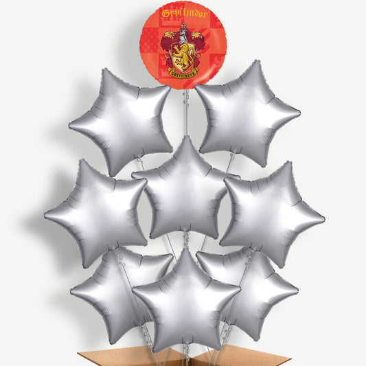 Harry Potter Hogwarts Balloon Bundle Inflated with Helium | Party Save Smile