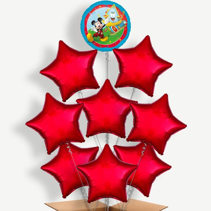 Mickey Mouse Rock the House Helium Balloon Bundle | Party Save Smile