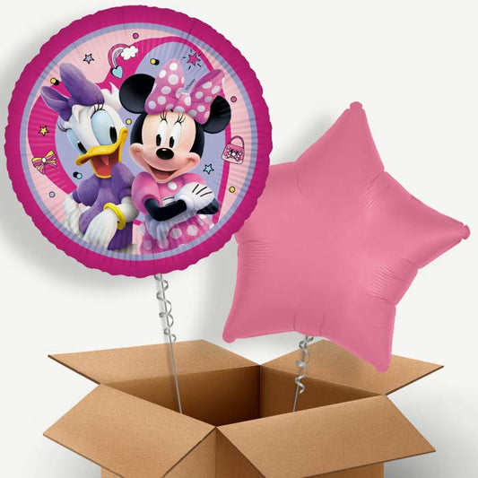 Minnie Mouse and Daisy Helium Balloon Pair | Party Save Smile
