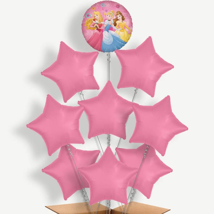 Disney Ariel, Belle & Cinderella Helium Balloon Bundle | Party Save Smile