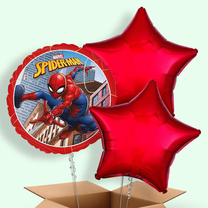 Ultimate Spiderman Helium Balloon in a Box - 3 Balloons | Party Save Smile