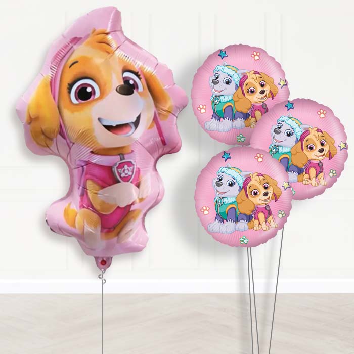 Giant Skye Shaped Balloon Bouquet Delivery - Themed Bouquet | Party Save Smile