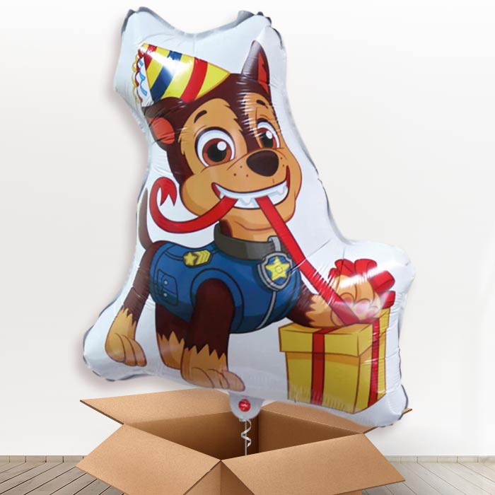 Giant Chase Shaped Helium Balloon in a Box - Giant Balloon | Party Save Smile