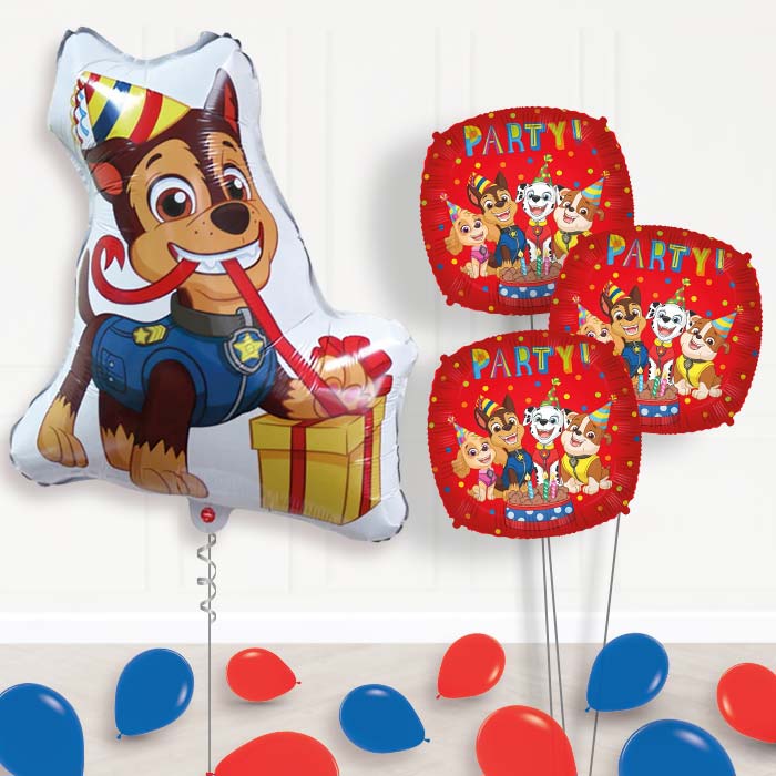Giant Chase Shaped Balloon Bouquet Delivery - Themed Bouquet and Latex | Party Save Smile