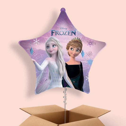 Frozen Wind Spirit Star Foil Balloon in a Box