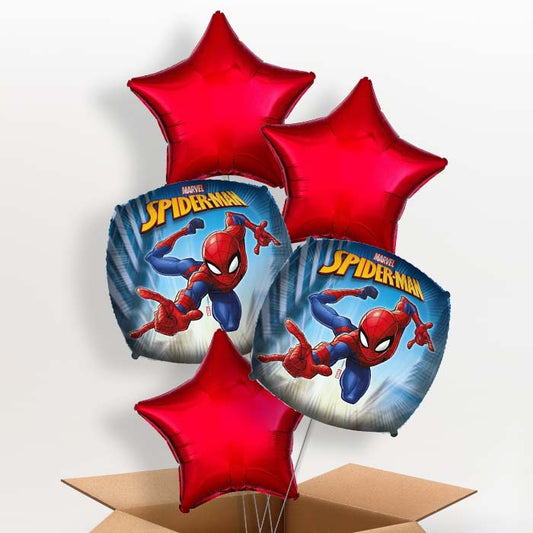 Spiderman Helium Balloon in a Box - 5 Balloon | Party Save Smile