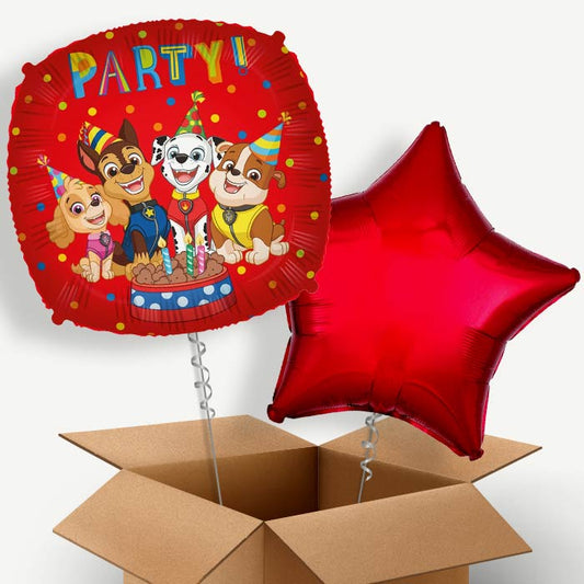 Paw Patrol Party Helium Balloon Couple | Party Save Smile