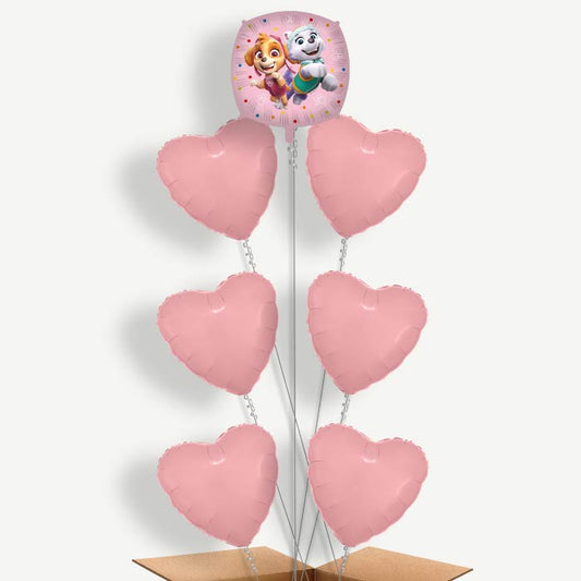 Paw Patrol Skye & Everest Helium Balloon Arrangement | Party Save Smile